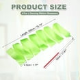 thumbnail image 2 of Uxcell 4 Pcs Dance Ribbons, 78.7 Inch Gymnastics Ribbon Streamers with Red Wand for Gymnastics Artistic, Green, 2 of 7