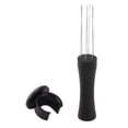 thumbnail image 1 of Coffee Stirring Tamper Aluminum Alloy Wall Mounted Storage Needle Type Coffee Distribution Tool for Home Black, 1 of 5