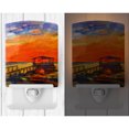 thumbnail image 2 of Sunset at the Dock Ceramic Night Light, 2 of 2