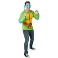 thumbnail image 2 of Teenage Mutant Ninja Turtles Classic Leonardo Costume Top and Mask for Adults by Rubies, Men's Large, 2 of 5