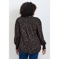 thumbnail image 2 of Avenue Women's Plus Size Abby Blouson Sleeve Blouse, 2 of 2