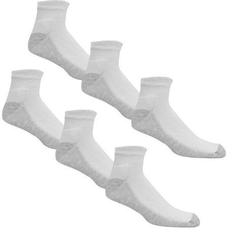 Fruit of the Loom Men's Big and Tall Premium Ankle Athletic Socks, 6 ...