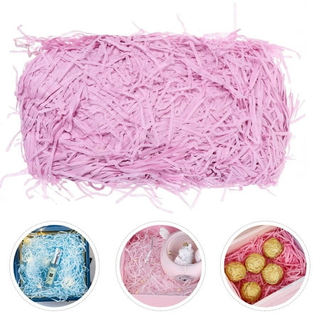 FRCOLOR  Pleated Fillers Crinkle Cut Paper Stuffing Shred Baby Violet