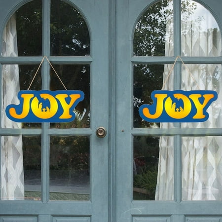 

Luminous Wooden Sign Hanging 2024 New Christmas Decoration Door Hanging Shopping Mall Window Letter Pendant (batteries Not Included) Twig Garland with Berries Hanging for Windows Long Christmas