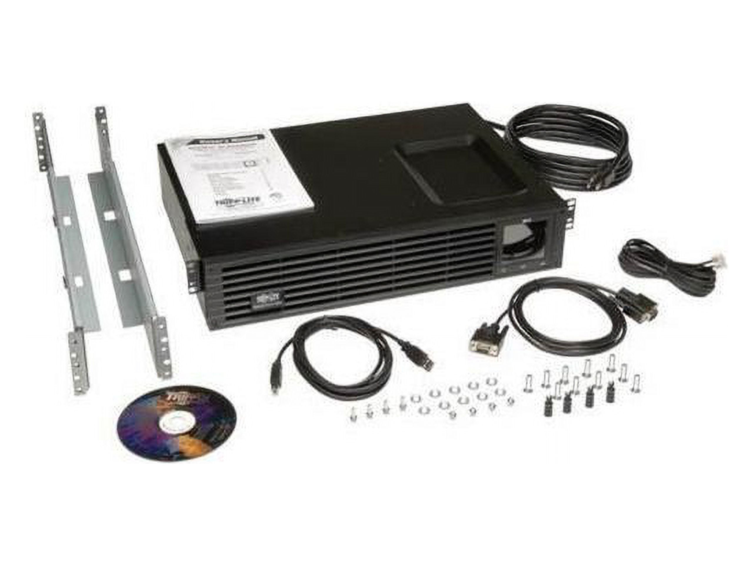 Tripp Lite UPS Smart 1000VA 900W 120V LCD USB DB9 Ext Run SMART1000RMX2UN