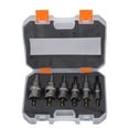 thumbnail image 2 of TCT Hole Saw Set, Wide Application Rust  Metal Cutting Hole Saw 6PCS Set High Hardness  For Cast Iron, 2 of 8