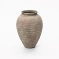 thumbnail image 4 of LuxenHome Rustic Ceramic Vase, 17.7" Tall Terracotta Pot with Earthy Gray-Brown Finish, Handcrafted, 4 of 7