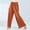 Orange, variant on GaThRRgYP Women Denim Pants,Fashion Womens Casual Solid Color Elastic Loose Pants Straight Wide Leg Trousers Pants