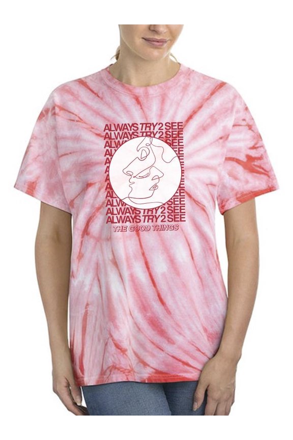 Always Try 2 See Tie Dye Cyclone Women -Image by Shutterstock, Female Small