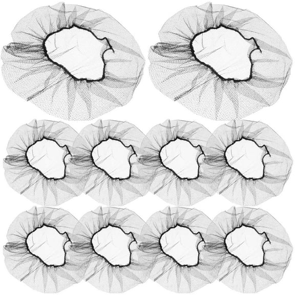 CRILSTYLEO 100 Pcs Prevent Hair Loss Breathable Nylon Hair Nets for Food Service and Catering 24 Inch