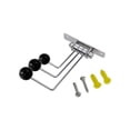 thumbnail image 2 of Lenkho Decorative Swivel Metal Wall Hook, Foldable Coat Rack Hook, Multi‑Purpose Wall‑Mount Hanger for Clothes, Hats, Bags, Ideal for Bathroom, Kitchen & Bedroom Storage, 2 of 6