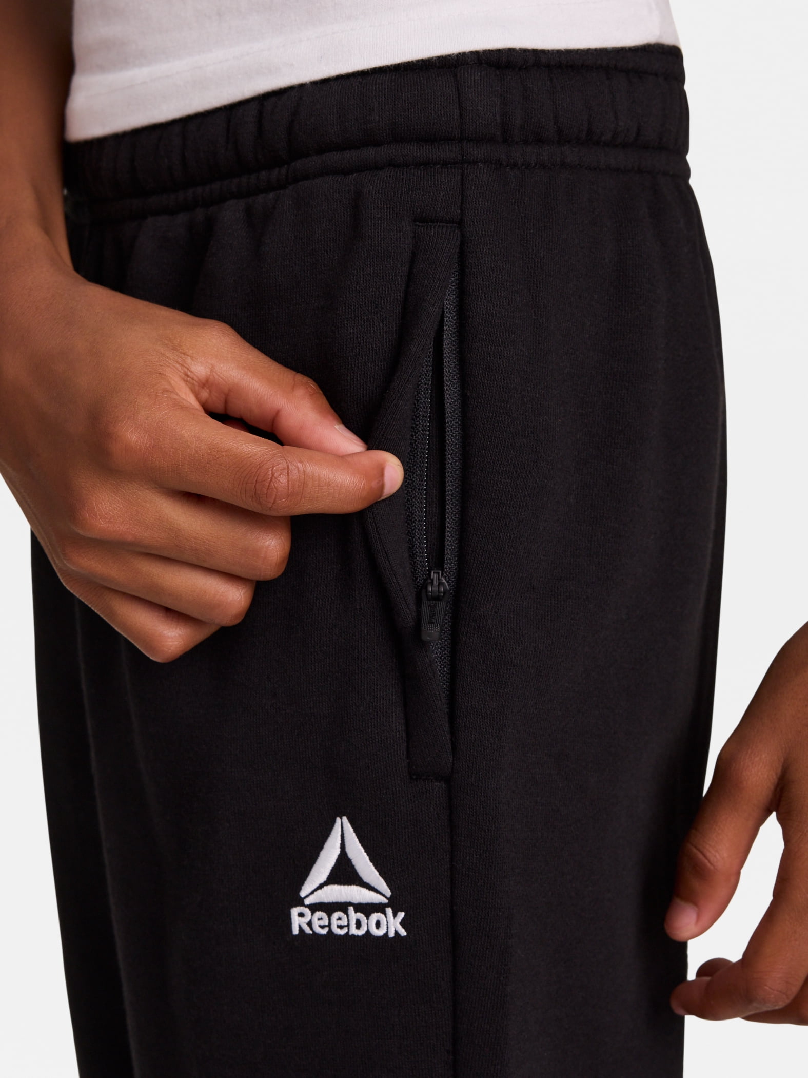 Reebok Boy's Game Day Fleece Open Leg Pant, Sizes 4-18