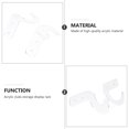 thumbnail image 3 of MasteelfCA 2 Pairs of Acrylic Baseball Bat Display Racks Bat Display Stands Display Racks, 3 of 7