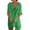 Green, variant on Shadoumai Linen Shirts for Women Summer Button Down Short Sleeve Oversized Shirt Casual Beach Swimsuit Cover Up Mini Dress