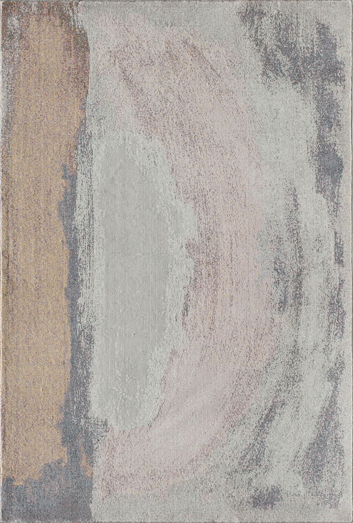 Rugs America Melyna MA20A Brush Stroke Contemporary Abstract Area Rug, 2'6" x 4'