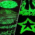 thumbnail image 3 of 100Pcs Glow in The Dark Pebbles Outdoor Decor Glow Decorative Stones Rocks Pebbles Artificial Fish Tank Decorative Rocks for Aquarium Garden Fish Tank, 3 of 8