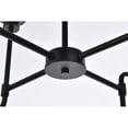 thumbnail image 6 of Hanson 8 lights pendant in black with clear shade, 6 of 7