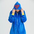 thumbnail image 3 of Pijamas de franela de animales para adultos y mujeres, disfraz de Cosplay de Halloween, ropa de dormir de felpa cálida, ropa de casa de dibujos animados divertida, Unisex, 3 of 4