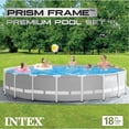 thumbnail image 3 of Intex Piscine hors Terre Ronde Prism 18 Pieds x 48 Po avec Pompe, 3 of 11
