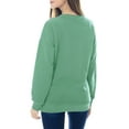 thumbnail image 4 of Fleece Maternity Nursing Tops Sweatshirt Long Sleeve Breastfeeding Shirts Clothes for Women, 4 of 5