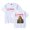 White, variant on Kany Garcia 2024 Tour Merch T-Shirt Women Men Casual Crewneck Short Sleeve Fashion Tee