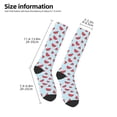 thumbnail image 5 of Haiem Watermelon Socks, Funny Novelty Crazy Design Cotton Socks Sports Socks Knee High Socks For Men, Women,1Pairs - Gift For Working Friends, 5 of 9