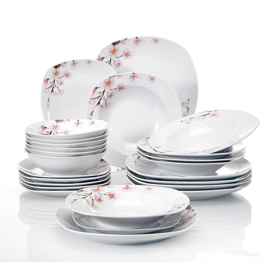 24 pieces dinnerware Set