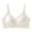 White, variant on Womens T-Shirt Bras Everyday Support Bra for Daily Solid Color Push Up Wireless Bra, 36A, Beige