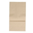 thumbnail image 2 of 100 Pcs Kraft Paper Bag Food Grade Greaseproof Tear Resistant Disposable Brown Kraft Paper Grocery Bag, 2 of 21