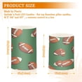 thumbnail image 6 of Yayeee Flameless Candles with Remote Flickering Battery Operated Multi Color Changing, Green American Footballs, 6 of 7