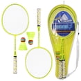 thumbnail image 1 of 1 Pair Badminton Rackets with Balls 2 Player Badminton Set for Children Indoor Outdoor Sport Game, 1 of 8