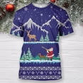 thumbnail image 1 of Camiseta con estampado 3D para hombre, uniformes de Navidad, Tops, ropa de Cosplay Unisex, camisetas holgadas de manga corta con cuello redondo, sudadera de fiesta de moda, 1 of 4