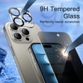 thumbnail image 5 of JETech Privacy Screen Protector for iPhone 15 Pro Max 6.7-Inch with Camera Lens Protector, Anti-Spy Tempered Glass Film, Easy Installation Tool, 2-Pack Each, 5 of 7