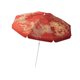 thumbnail image 4 of Sombrilla de patio al libre, toldo para sombrilla, protección solar, impermeable, fácil de instalar, sombrilla de playa de estilo chino para Rojo, 4 of 8