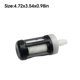 thumbnail image 4 of Filtros de combustible de motosierra Filtro de plástico Herramienta de jardinería Sierras de cadena Accesorios Reemplazo de piezas Reemplazo para Zama ZF-1 / ZF1 20 Piezas Sweethay TO001288-00, 4 of 5