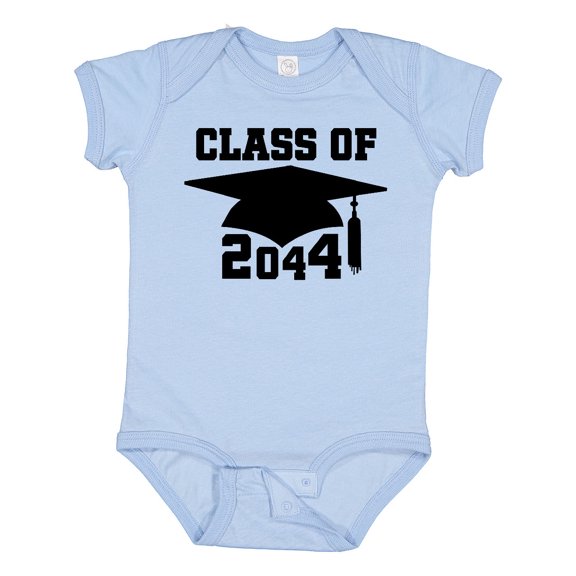 Inktastic Class of 2044 Graduation Hat Boys or Girls Baby Bodysuit