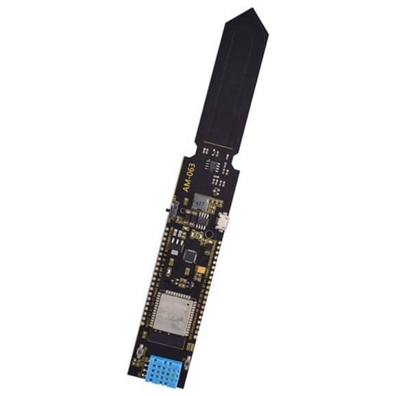 ESP32 WIFI Bluetooth Temperature Humidity and Soil Module Remote Monitor with 18650 Battery Holder Module