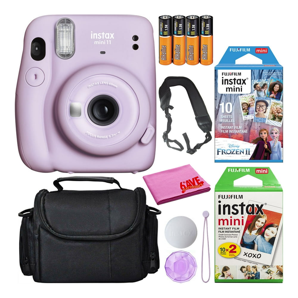 Fujifilm Instax Mini 11 Instant Camera Bundle Kit with 30 Total Films