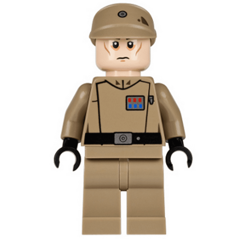 LEGO Star Wars Imperial Officer (Dark Tan Outfit) Minifigure - Walmart.com - Walmart.com