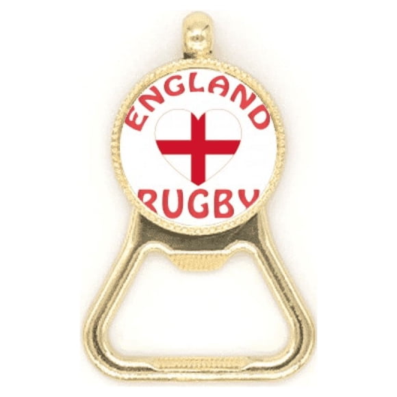 Rugby Course Art Déco Anglais Mode Ouvre-Bouteille en Acier Inoxydable Porte-Clés