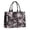 Black And Pink, variant on Large Capacity Tote Bag,Black and Pink Of Leopard Print Handbag Fashion Luxury Tote Bag,15.7"x13"x 5.1" Inches,Laptop Compatible