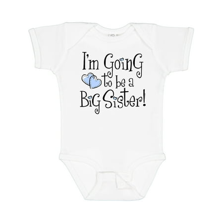 

Inktastic Heart New Big Sister Gift Baby Girl Bodysuit
