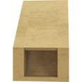 thumbnail image 4 of Ekena Millwork 5"W x 8"D x 8"H Carmel Rough Cedar Woodgrain TimberThane Knee Brace, Primed, 4 of 6