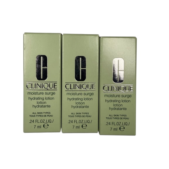 Clinique Moisture Surge Hydrating Lotion 0.24 fl. oz / 7 ml 3 Pack