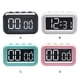 thumbnail image 5 of Reloj despertador digital Cateissary atemporal LED rosa, 5 of 6