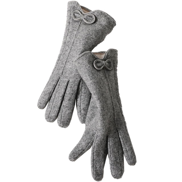 Guantes cálidos de invierno para mujer, manoplas para mensajes de texto con pantalla táctil para mujer