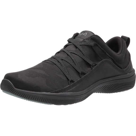Ryka Women's Fate Fitness Slip On Athletic Sneaker Black/Black 8.5M