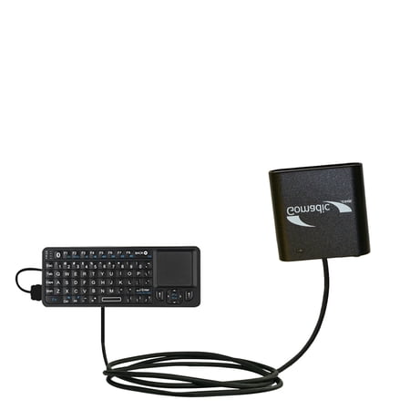 Portable Emergency AA Battery Charger Extender suitable for the Rii Touch 240 Mini Keyboard - with Gomadic Brand TipExchange Technology