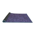 thumbnail image 2 of Ahgly Company Indoor Square Oriental Blue Industrial Area Rugs, 3' Square, 2 of 4
