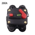 thumbnail image 4 of BrowQuartz Alloy Automobile Speaker Circuit Breaker Plated Detachable Plastic IP67 Waterproof Short-circuit Protection Ship Truck Fuse 200A, 4 of 6